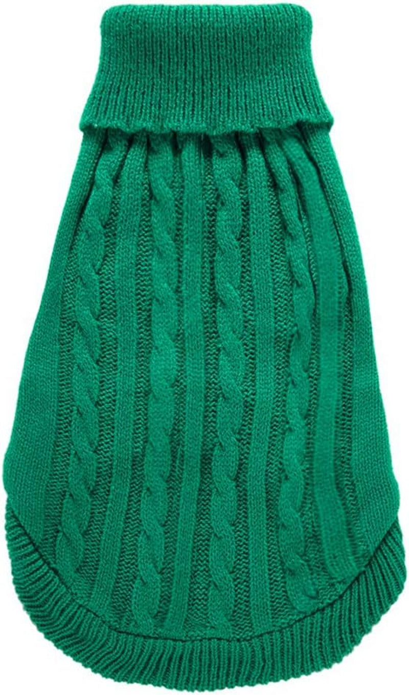 Dog Sweater, Warm Dog Sweaters for Small Dogs Medium Large Dogs, Cute Winter Classic Turtleneck Pet Sweater Cat Sweater Dog Clothes Coat Dog Christmas Sweaters for Girls Boys Dog Puppy Cat