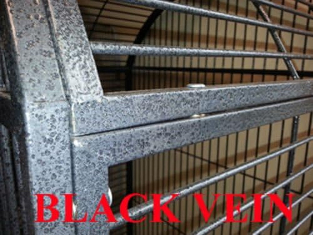4 Colors, Large Parrot Bird Cage Perfect for African Greys, Cockatiels, Mini Macaws, Parakeet, Cockatoos - 32" W X 22" D X 64" H (Black Vein)