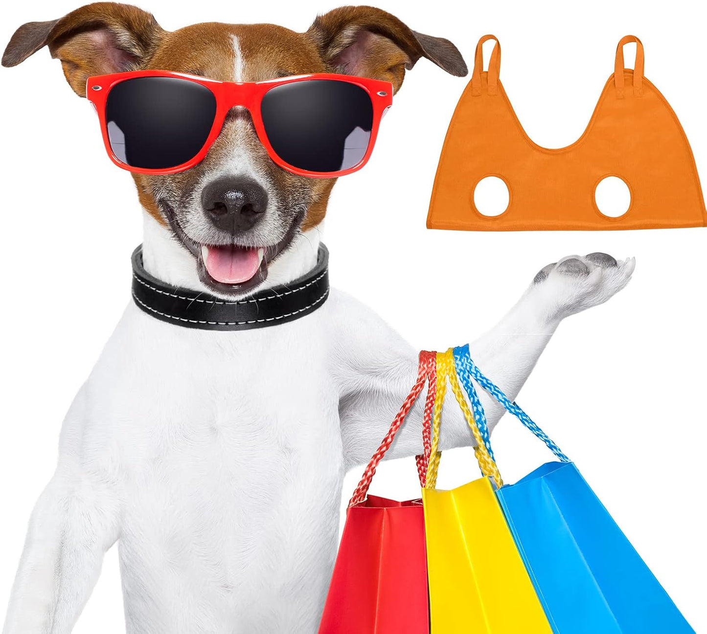 Pet Grooming Hammock with Anti-Splash Nail Clippers, Grooming Gloves,Dog Grooming Sling for Bathing Grooming and Nail Trimming-S (-Cwdc0001)