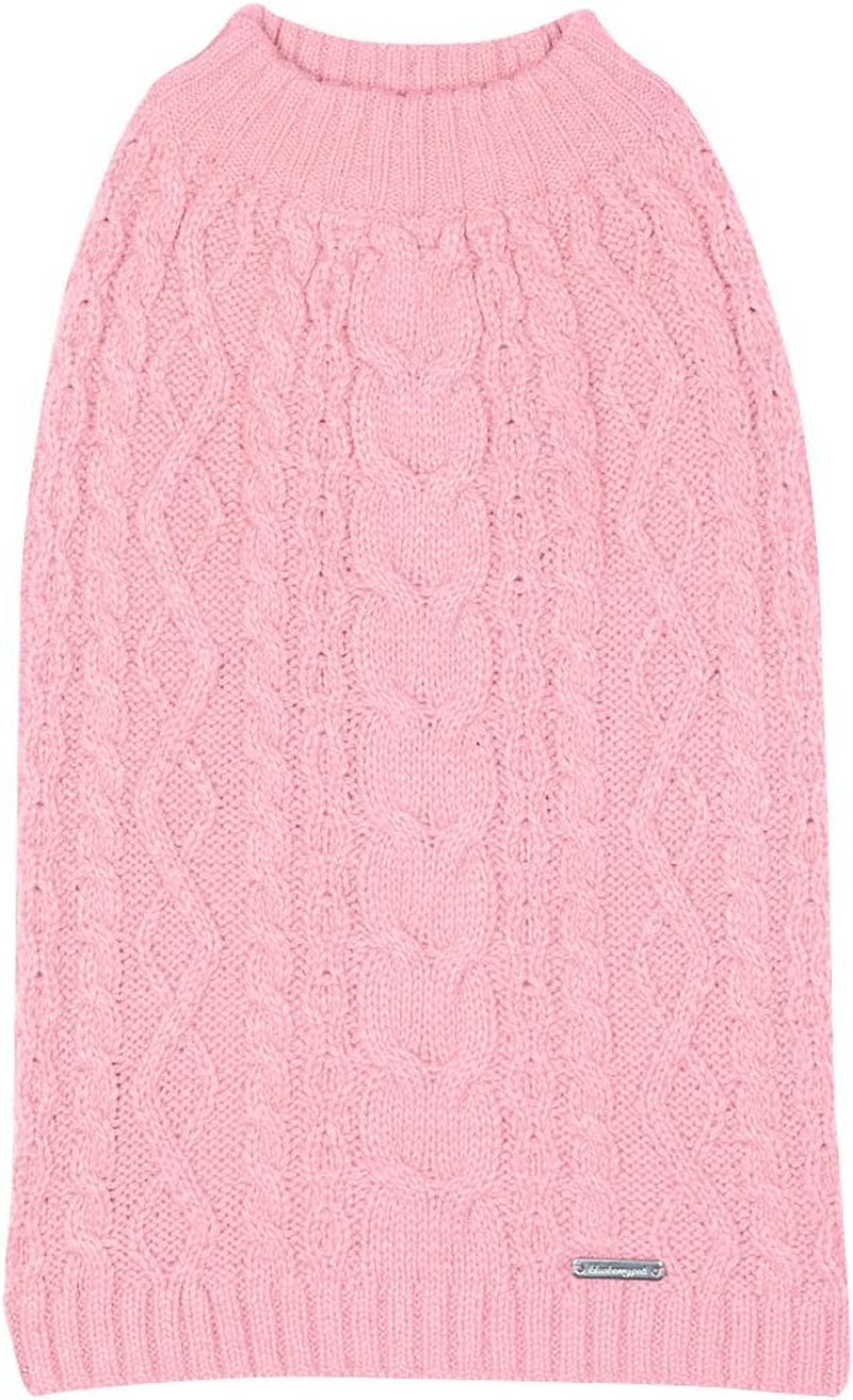 Sweater - Award Winning Dog Christmas Sweater, Classic Wool Blended Dog Clothes, Warm & Cozy, 18" Back, 24.25"-27.5" Chest - Perfect for Cold Weather