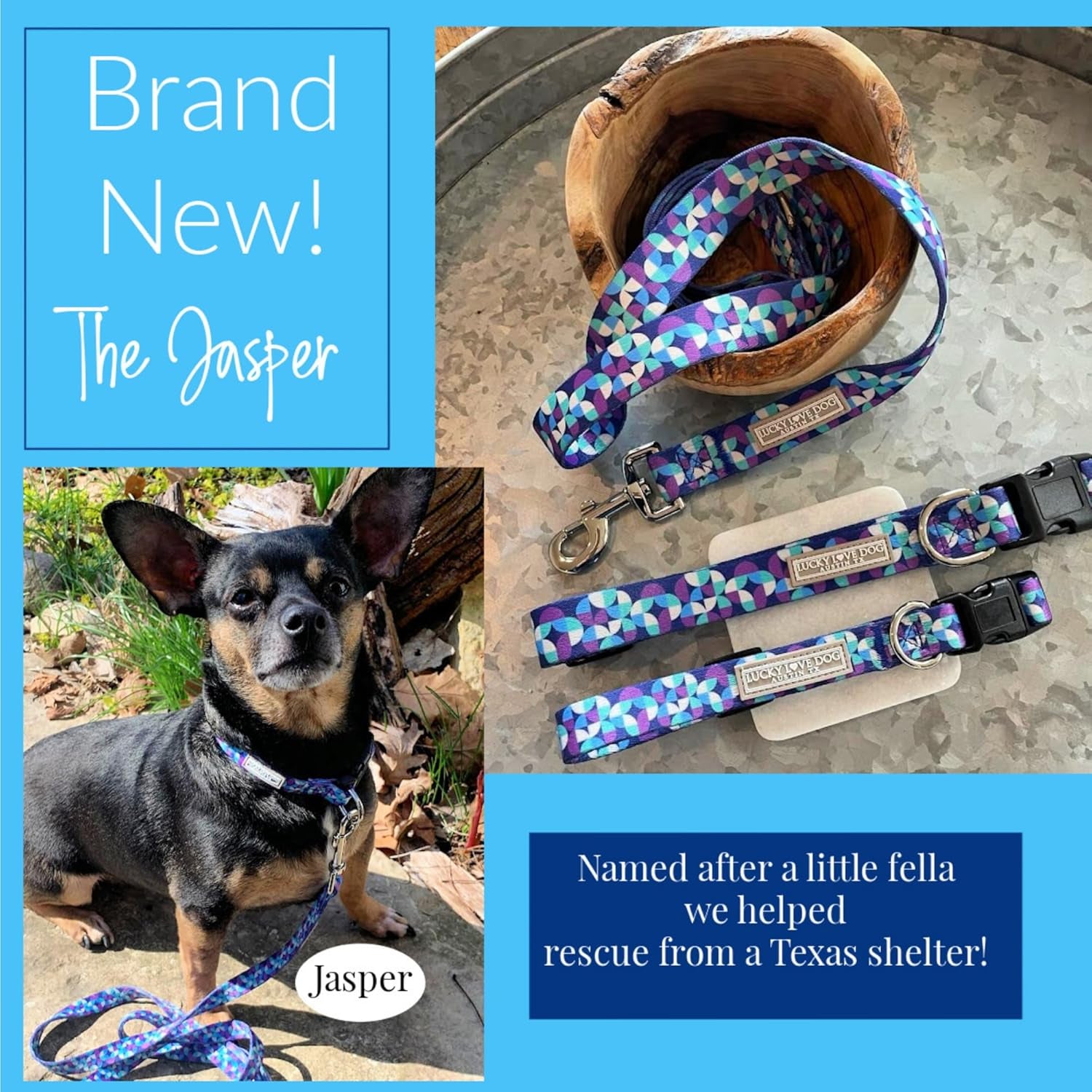 - Adjustable Dog Collar with Easy Click Buckle for Small to Large Dogs, Durable, & Comfortable for Male & Female Dogs, Pet Collar for Puppies & Adult Ones - Jasper, Small