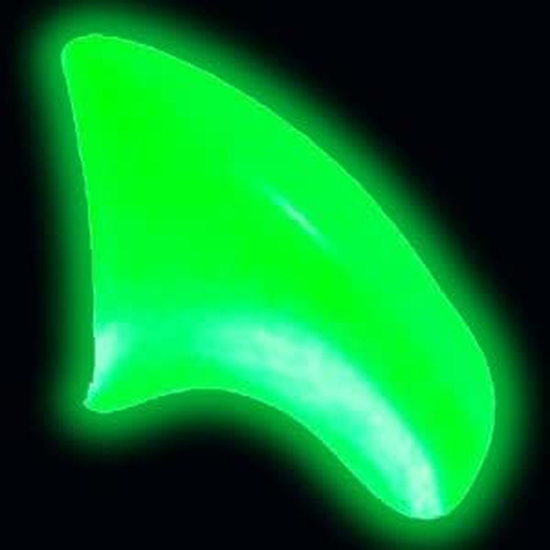 120 Piece Soft Nail Caps with Adhesive for Cat Claws - Alien Glow X-Small