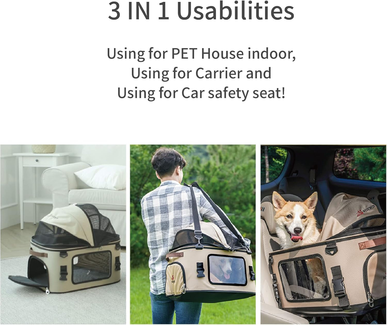 Premium Quality PET ISOFIX Safety Seat, Dogs Cats Booster Seat Waterproof Vehicle Pet Seat Small Medium Size Pet up to 55 Lbs (Burgundy)