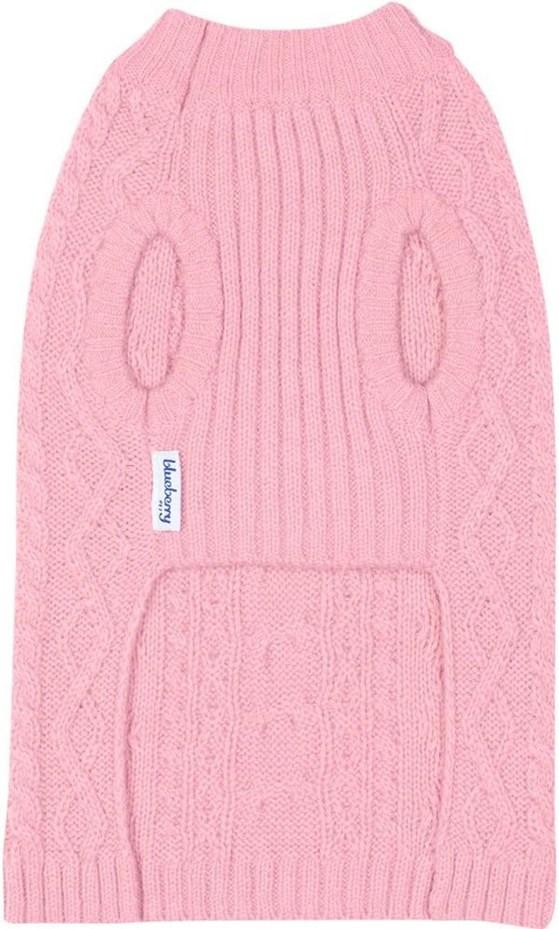 Sweater - Award Winning Dog Christmas Sweater, Classic Wool Blended Dog Clothes, Warm & Cozy, 18" Back, 24.25"-27.5" Chest - Perfect for Cold Weather