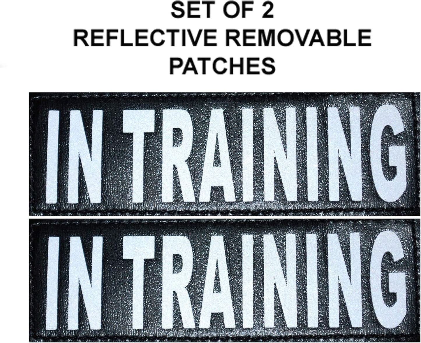 Service Dog in Training Vest - Adjustable No Pull Dog Harness with Patches. in Training Dog Vest for Service Dogs Small, Medium and Large Easy On/Off Dog in Training Harness for Service Dog Training